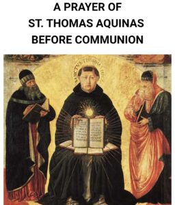 Prayers Before Holy Communion