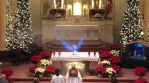 Viral Video! Another Amazing Miracle – Holy Wings of Fire Radiate From The Host During Advent Adoration 2021!