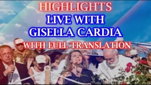Highlights and Full Translation of Our Live Interview With Mystic and Visionary Gisella Cardia!