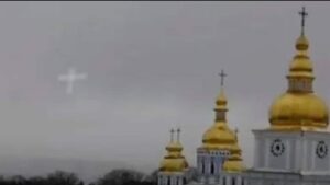 Viral Video! A Luminous Cross Appears Above St. Michael’s Golden-Domed Monastery, Kiev, Ukraine! March 2nd & 4th!