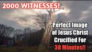 Viral: 2,000 People in Ocotlán, Mexico Saw a Perfect Image of Jesus Christ Crucified In Sky for 30 Minutes!