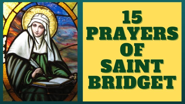 The Fifteen Prayers of St. Bridget | Powerful Catholic Prayers All the Time