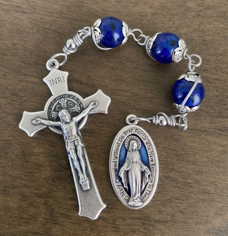 Heaven Opened by the Three Hail Marys