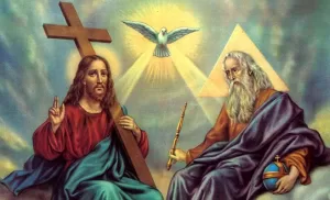 The Troparia to the Holy Trinity (from the Eastern morning prayer rule)