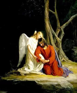 Prayer To the Holy Archangel Who Strengthened Our Lord in His Agony