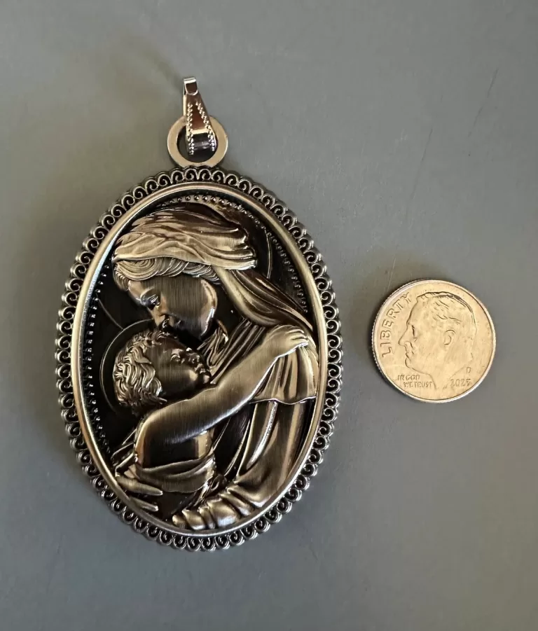 Support Father Calloway’s ministry! Mother and Child Medal