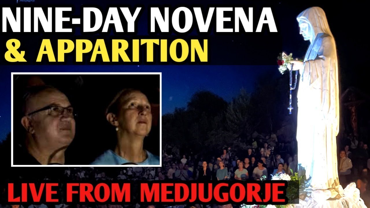 Live Day 1: Novena & Apparition From Medjugorje (45th Anniversary Special)