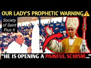 Fr. GOBBI’S MESSAGE ABOUT SSPX & SCHISM