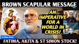 The Brown Scapular: Heaven’s Sign of Protection? | Fr. Elias on Fatima, Akita & Stock