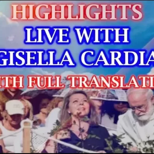 Highlights and Full Translation of Our Live Interview With Mystic and Visionary Gisella Cardia!