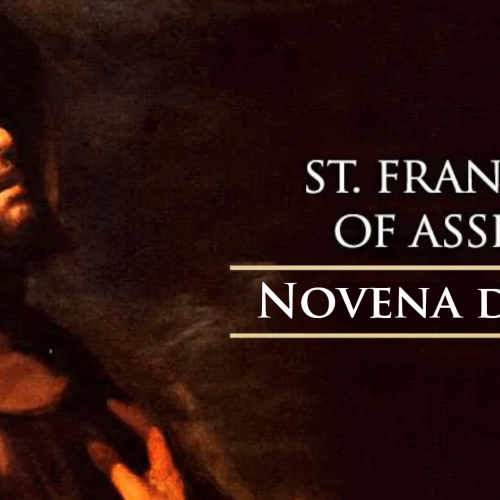 Novena to St. Francis of Assisi – Day 1