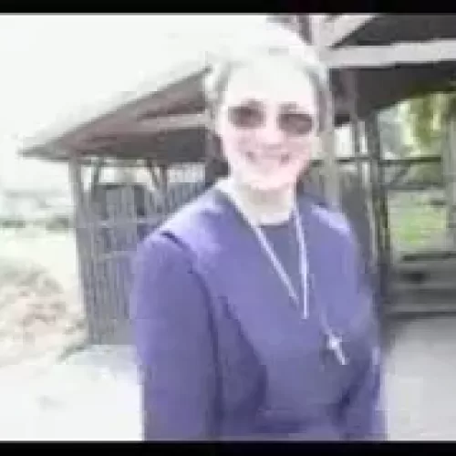 Rare Footage of Ukrainian Nun Working With Children