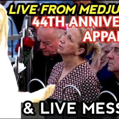 Live Medjugorje 44th Anniversary Apparition!
