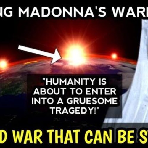 Grave Warning of Weeping Madonna: Humanity is about to enter into a gruesome tragedy! STOP THIS WAR!